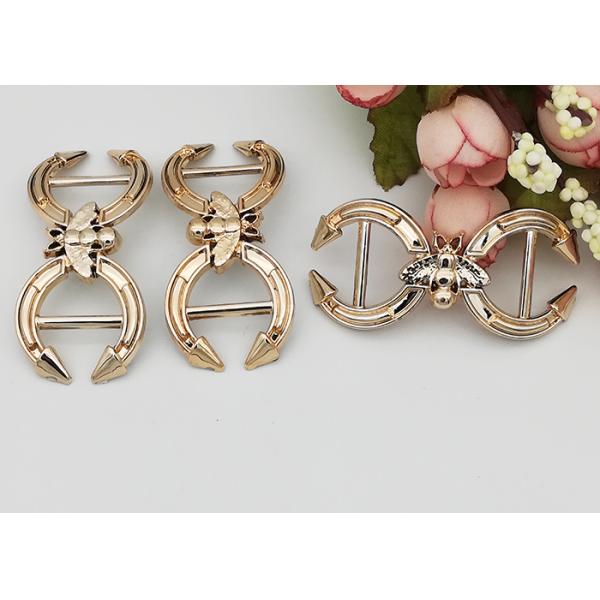 Animal Modeling Accessories Plastic Shoe Buckles With Bow For Decorative