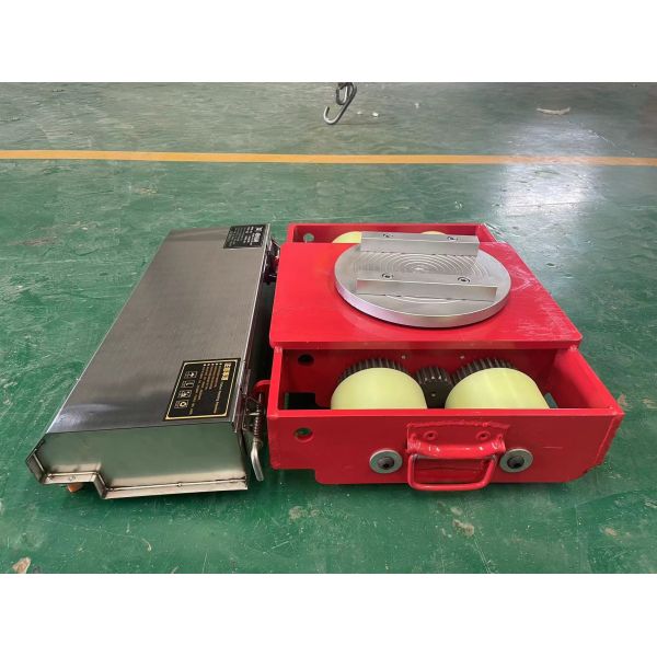 20 Ton Portable Electric Tank Trolley with 360 Degree Rotation for Machine Handling and Moving