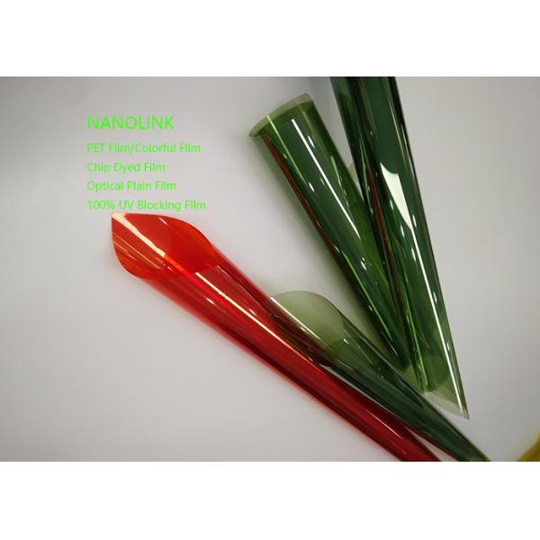 Security PET Tinted Sun Control Window Film For Car Glass Pretection Heat Insulation