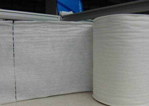 Viscose And Pet Spunlace Non Woven Geotextile Fabric Black Fiber 30GSM-160GSM