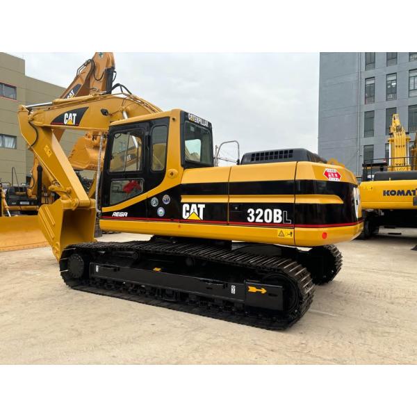 20 Ton Used Cat 320BL Construction Excavator 0.92m³ Bucket Capacity Digger