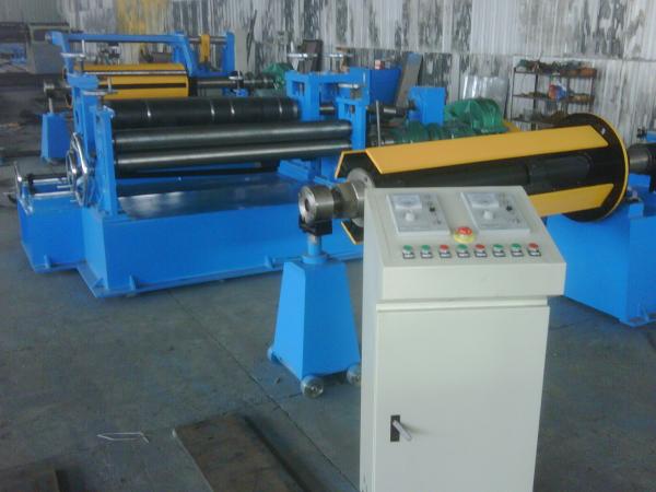 1600mm 50HZ / 3PH Steel Coil Slitting Line Machine For Stainless Steel Sheet