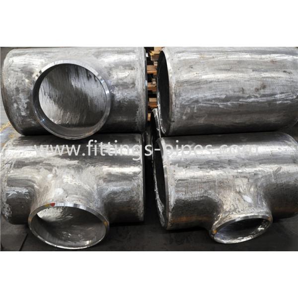Black Painting Carbon Steel Pipe Tee Fittings 15crmo CE Certificate