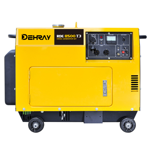 ISO 9001 8KW 950×530×740mm Silent Gasoline Generator