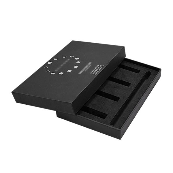 Жесткий косметический блеск губ упаковочная коробка две части картонная коробка поднять с крышки подарочные коробки