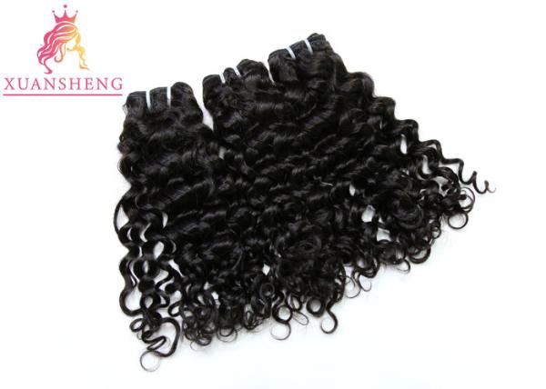 100% Brazilian Human Hair , Human Virgin Italian Curly Cuticle Aligned