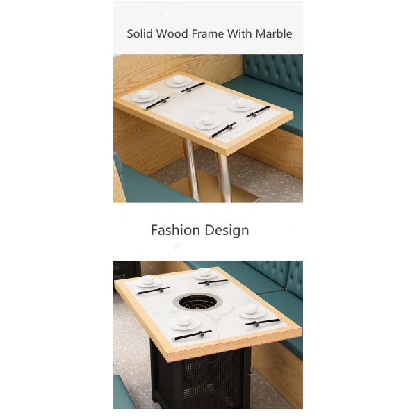 Modern Luxury Coffee Shop Furniture Restaurant Booths Furniture Supplier Restaurant Furniture