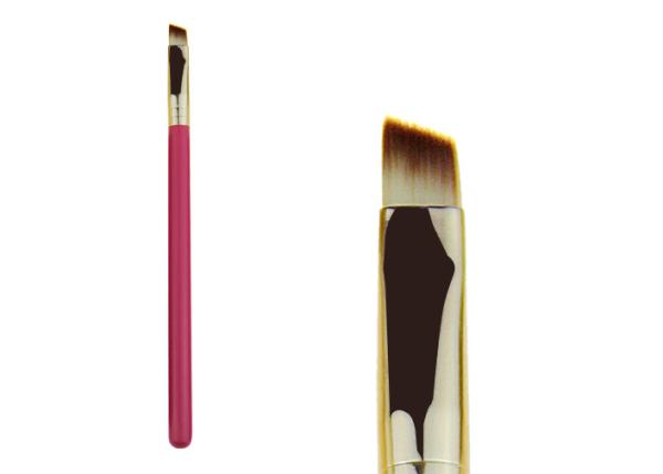 Synthetic Hair Angled Eye Brow Brush / Eyeshadow Makeup Brushes