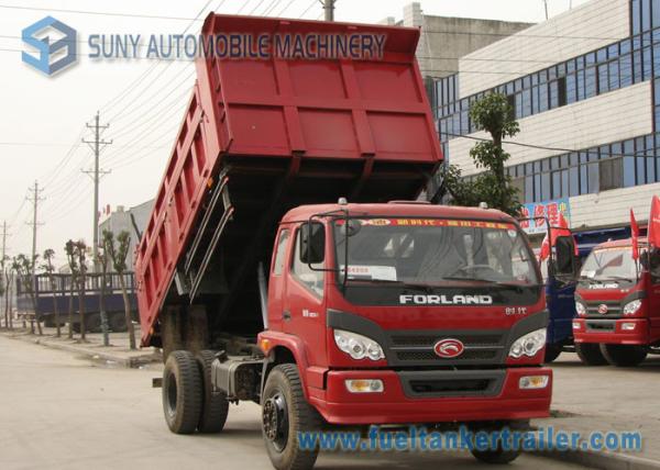 Foton 2 Axles Garbage Trucks Heavy Duty Dump Truck 5000kgs 6000kgs Dump 4 x 2 Drive
