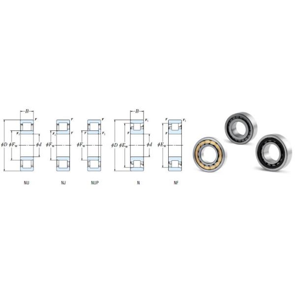 NJ Big Size Single Row Cylindrical Roller NJ230 Chrome Steel Crankshaft Bearings 150x270x45 mm