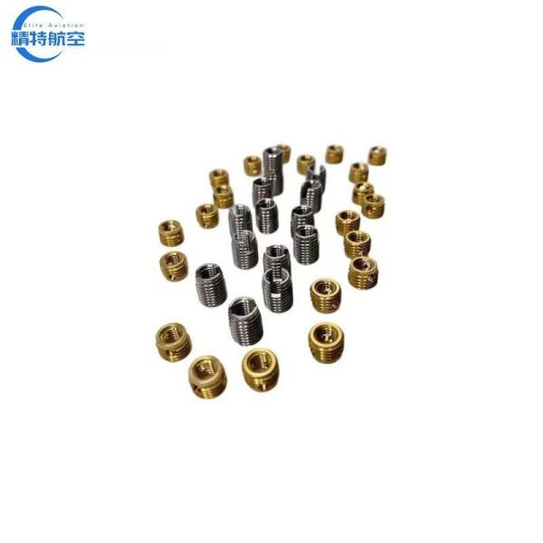 Zinc Plated Galvanized Carbon Steel Thread Inserts for Self Tapping Slotted Thread Screws Durable and Customization