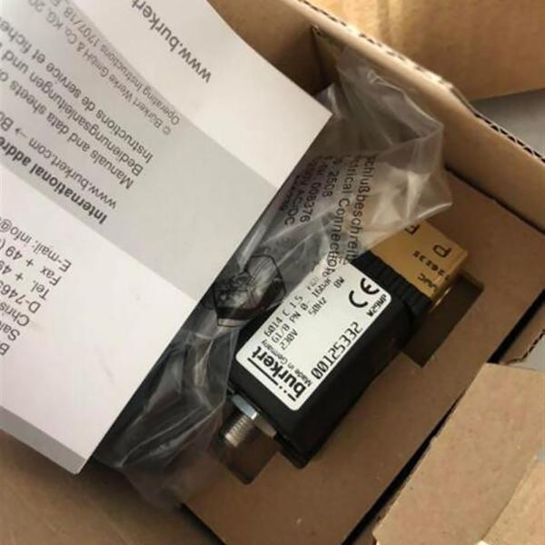 Burkert IP65 Rated AC230V Solenoid Plunger Valve 00125332