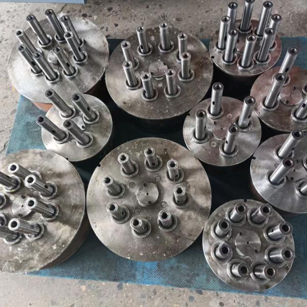 Double-Sided Multi-Hole Drilling Machine For Valve Flanges Tees  High-Speed PLC Control