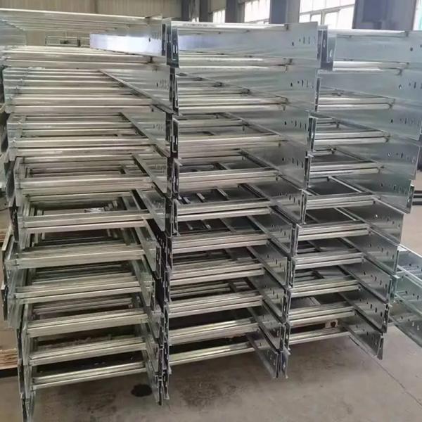 Depth 2 Inches To 8 Inches Metal Cable Tray With Cover For Wire Management cable support tray