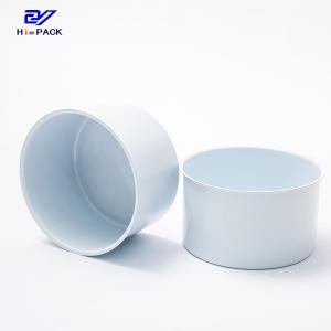 Round Shape Tobacco Tin D73x44mm 180ml Silver Medicine Tin