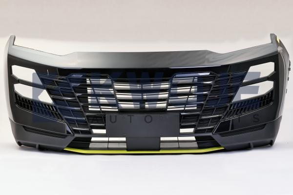 F16-2803510CACL Dashing Car Front Bumper Assembly For 2021 JETOUR X-1 Carbon Black Metallic - Black Trim