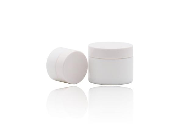 15g Glass Cream Jar For Personal Care 30g For Cosmetic Round Hot Stamping