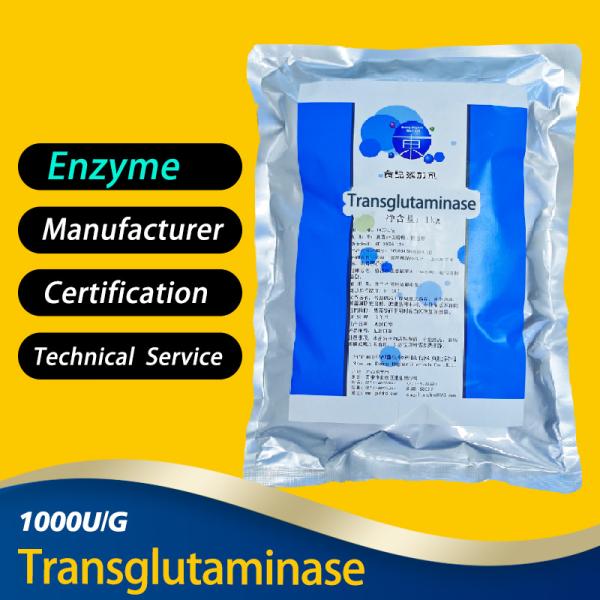Transglutaminasa en polvo en alimentos Enzima transglutaminasa para rebanadas de carne