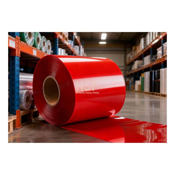 120μm Red CPE Base Film - Heavy-Duty Puncture-Proof Cast Polyethylene Film with Color-Stable Performance