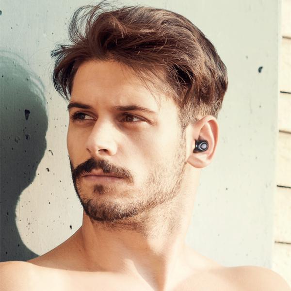 Беспроводные наушники хэндс-фри Earbuds шлемофонов X18 наушников Bluetooth наушников бесшнуровые резвятся телефоны наушника с Mic