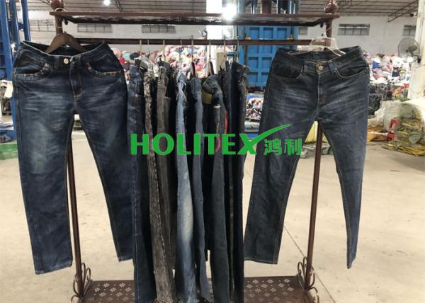 Holitex Mens Used Clothing USA Style Cotton Material Used Jeans Pants