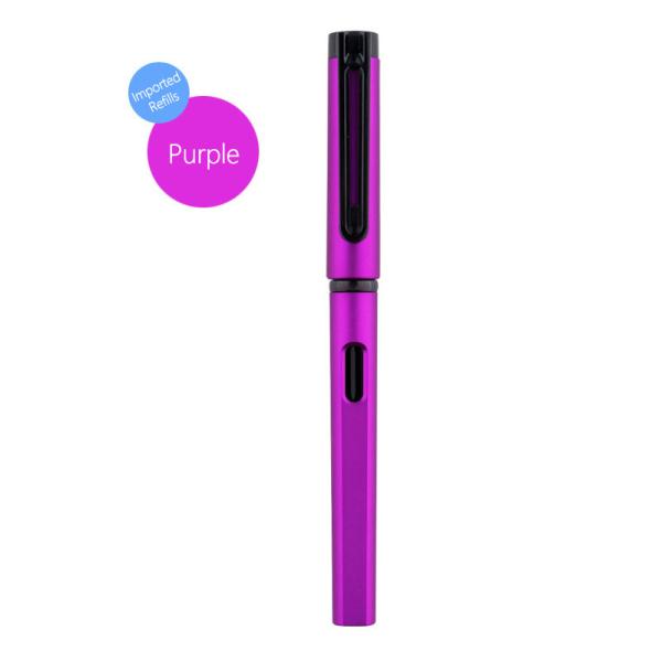 Multi Color Plastic Creative Gel Ink Pen Metallic Painting Advertising Signature Pen