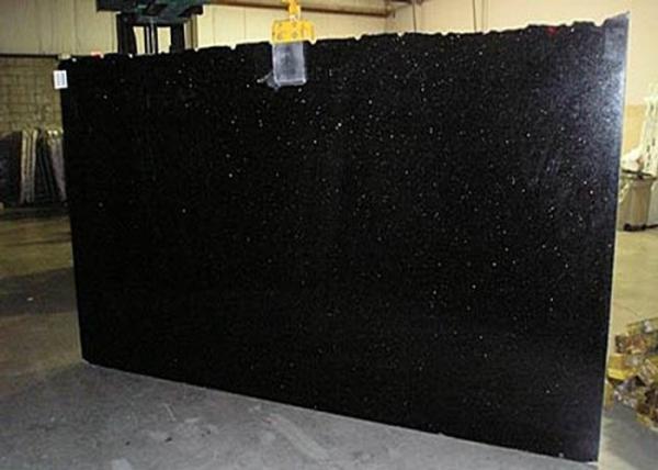 Natural star golden Black galaxy Polished Indian Black Granite stone tiles slabs