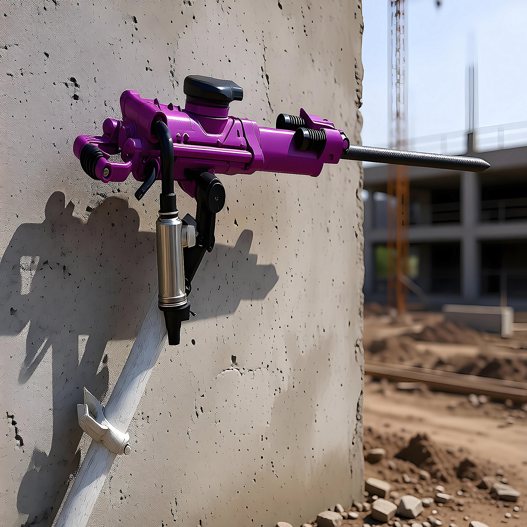 Portable Rock Jack Hammer Horizontal and Inclined Borehole Work Rock Drilling Machine for sale