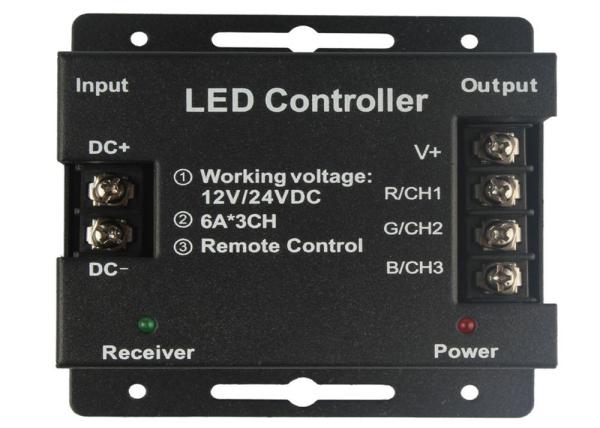 Touch Screen LED Strip Controller Wireless Digital RF Remote 18 Modes