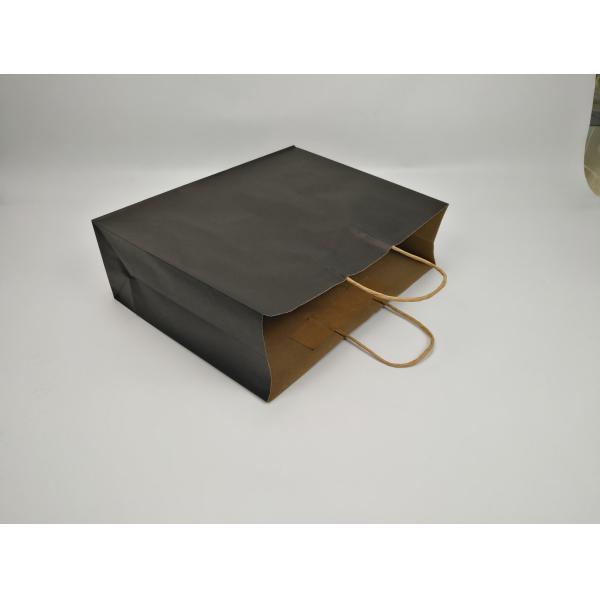 Customized Biodegradable Paper Gift Bag With Handles Gift Kraft Paper Tea Shopping