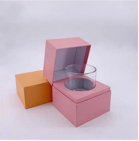Pantone Candle Shipping Box Cardboard Corrugated Candle Packing Box