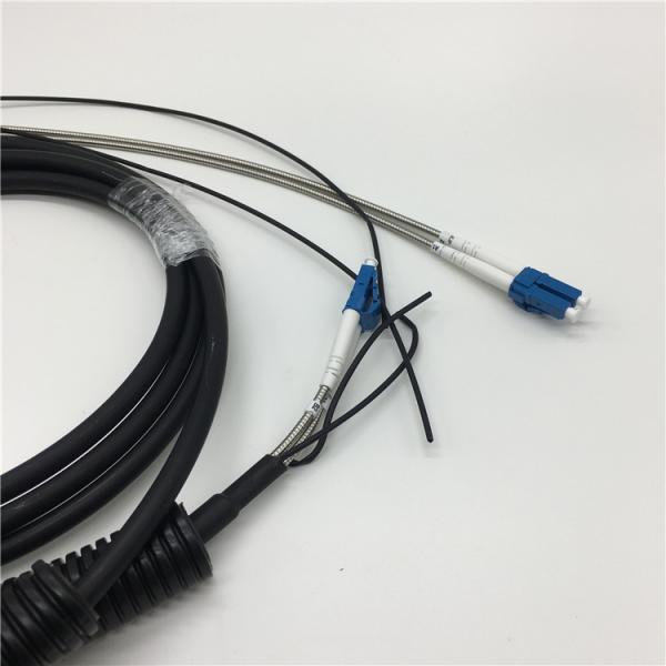 FTTA CPRI FO Patch Cord Duplex LC/UPC до SC/APC GYFJH 7,0 мм с защитным проводом