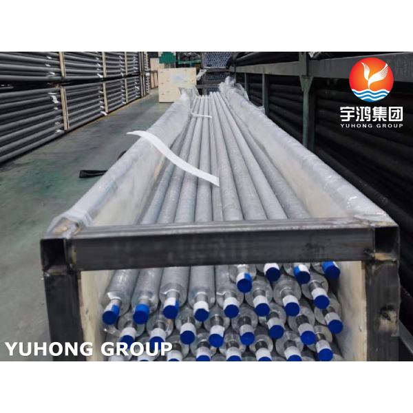T9 ASTM A213 Alloy Steel Studded Tube For Fired Heater And Furnace