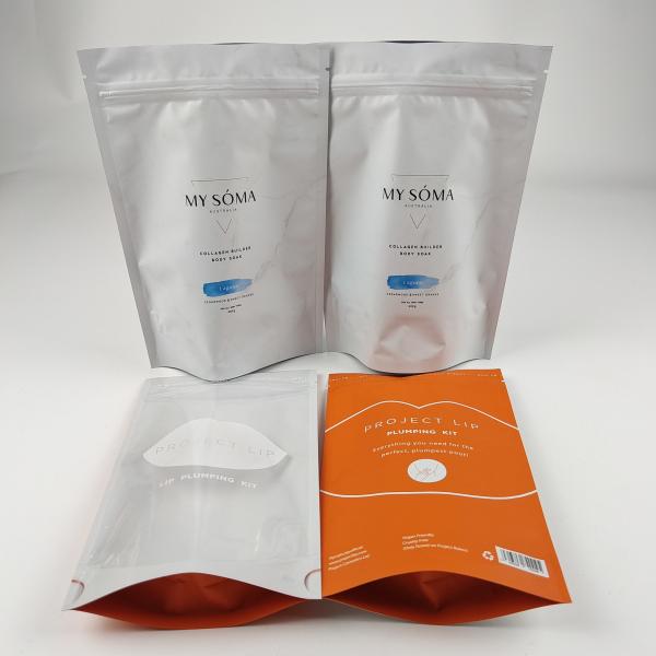 Plastic Sea Salt Rock Salt Bath Packaging Bag Water Proof Stand Up Pouch