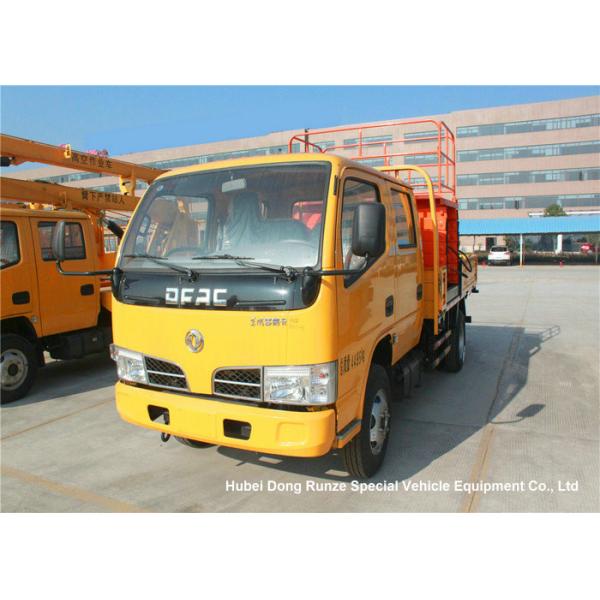 Dongfeng 8-10M Man Lift Boom Truck For High Operation LHD / RHD EURO 3