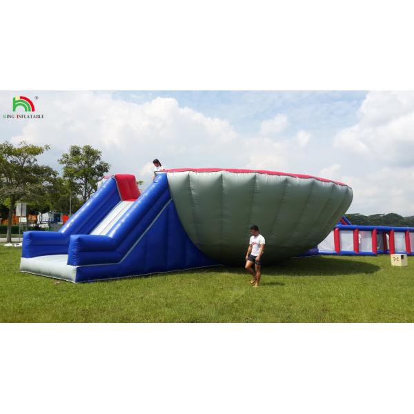 Large Inflatable Flushing Equipment Obstacle Course Inflatable Big Bowl Competitive Challenge
