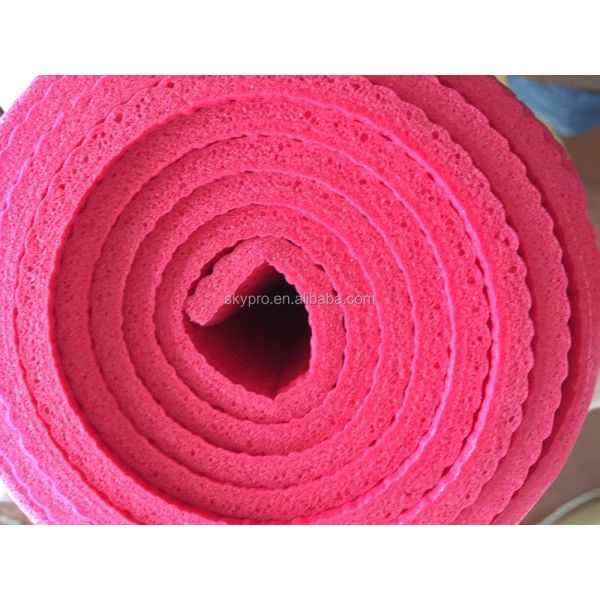 5mm Thickness Eco-Friendly Non-Slip Rubber Yoga Mat for Heavy Duty Use