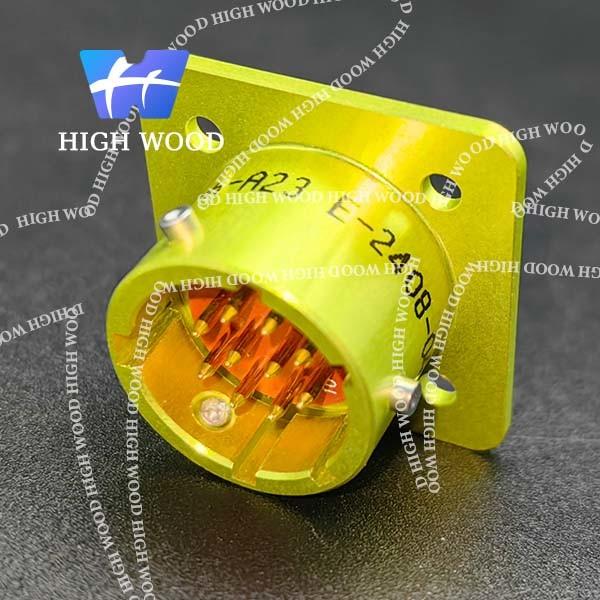 OHS Series Russian Standard Connector  Q152-GJ13N-A-A23 With 10 Contacts Gild