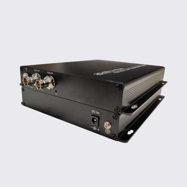HDTV 3g sdi video digital optical converter SC / FC Fiber Connector 48KHz Digital Audio