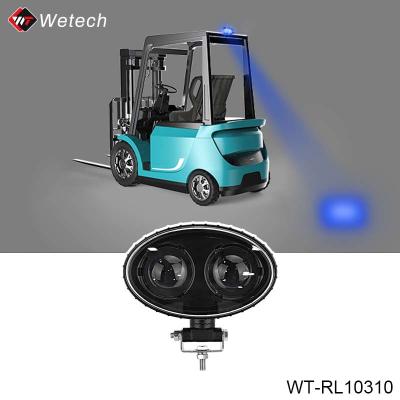 10V - 80V Blue LED Spot Light IP67 Truck Spot Lights With Stainless Steel Mounting Bracket