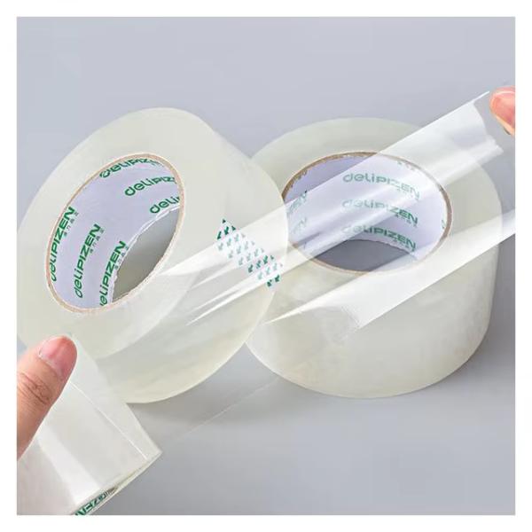 Custom Printed BOPP Self-Adhesive Waterproof Hot Melt Tape Pressure Sensitive for Bag Sealing Parcel Shipping & Packing