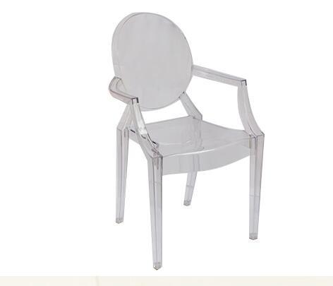 Crystal Resin China Ghost Chair for Wedding, Party Event