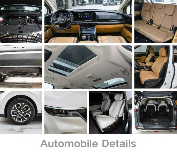 Kia Carnival 2025 Gasoline Euro VI Emission Leather Luxury MPV