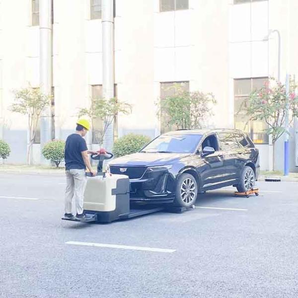 2-4.5Ton Car Transfer Pallet Truck Model: CBD20/30/45Z electric standing type