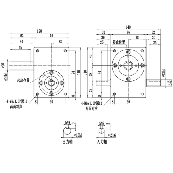 60000 Hours Fixed Index Cam Indexer With Shaft Output For Intermittent Conveyor Belt Systems