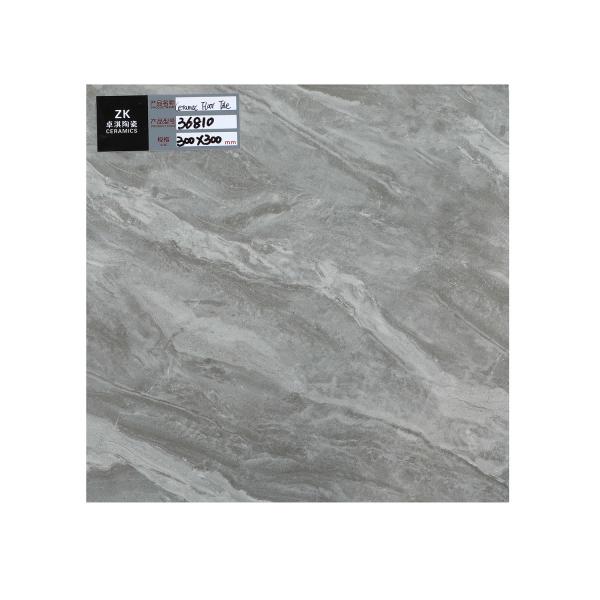 Céramique vitrée blanche 300x300mm Carreaux de sol Marbre à la recherche de mur