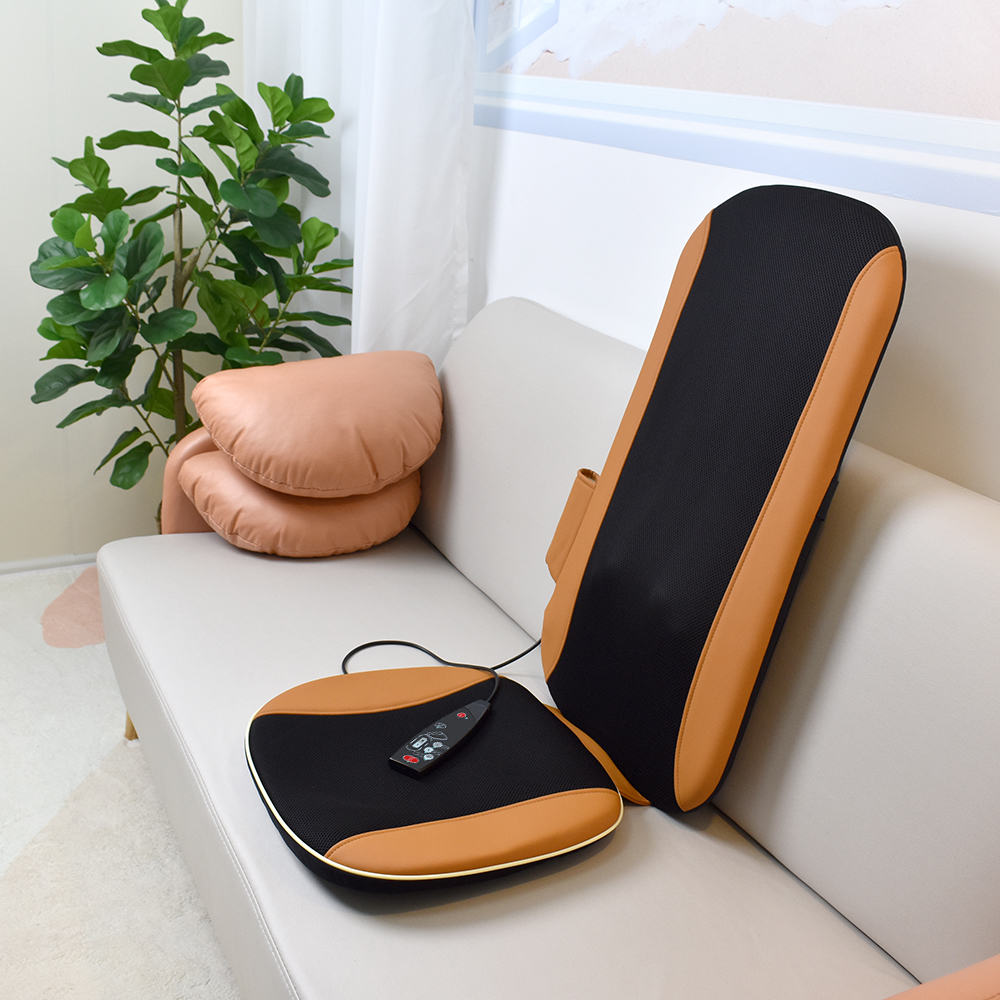 2025 Newest Full Body Rolling Kneading Shiatsu Heating Electric Massage Cushion