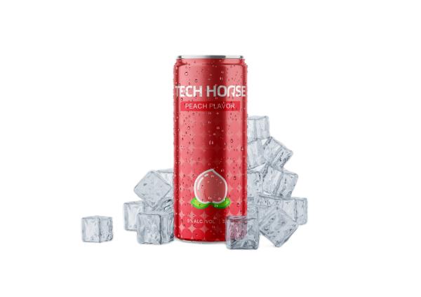300ml Peach Flavor Canned Cocktails OEM Private Label Drink 100 Calories Vegan Friendly With 4.5% ABV