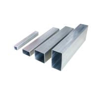 Black Square Galvanized Steel Tube Q195 Welded Galvanized Square Steel Pipes