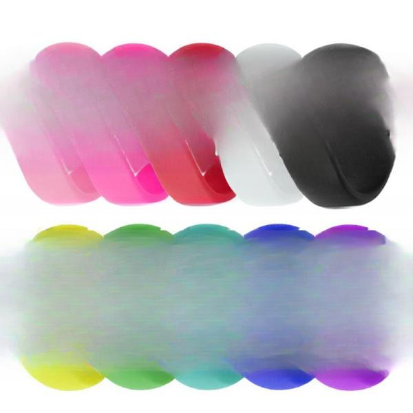 Geometric Channel Setting Silicone Rubber Band 8mm for Outdoor Sports Mountaineering